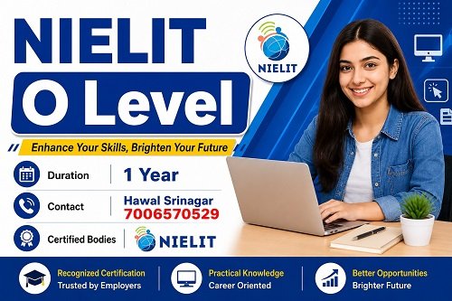 NIELIT O Level Diploma (1Year)