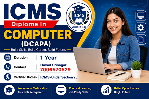 One Year Diploma In Computer and Programming Assistant (DCAPA)