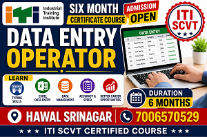 Six-Month Data Entry Operator